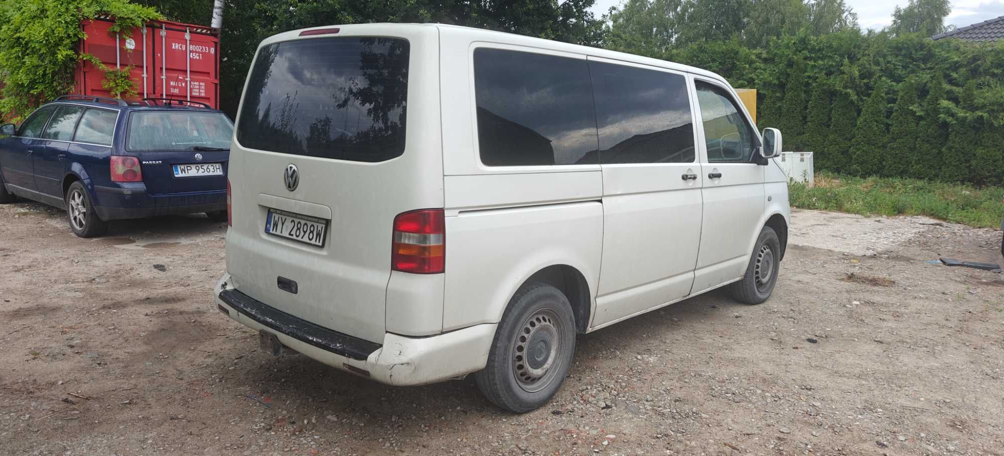 VW transporter 1,9TDI  doka 5 osób