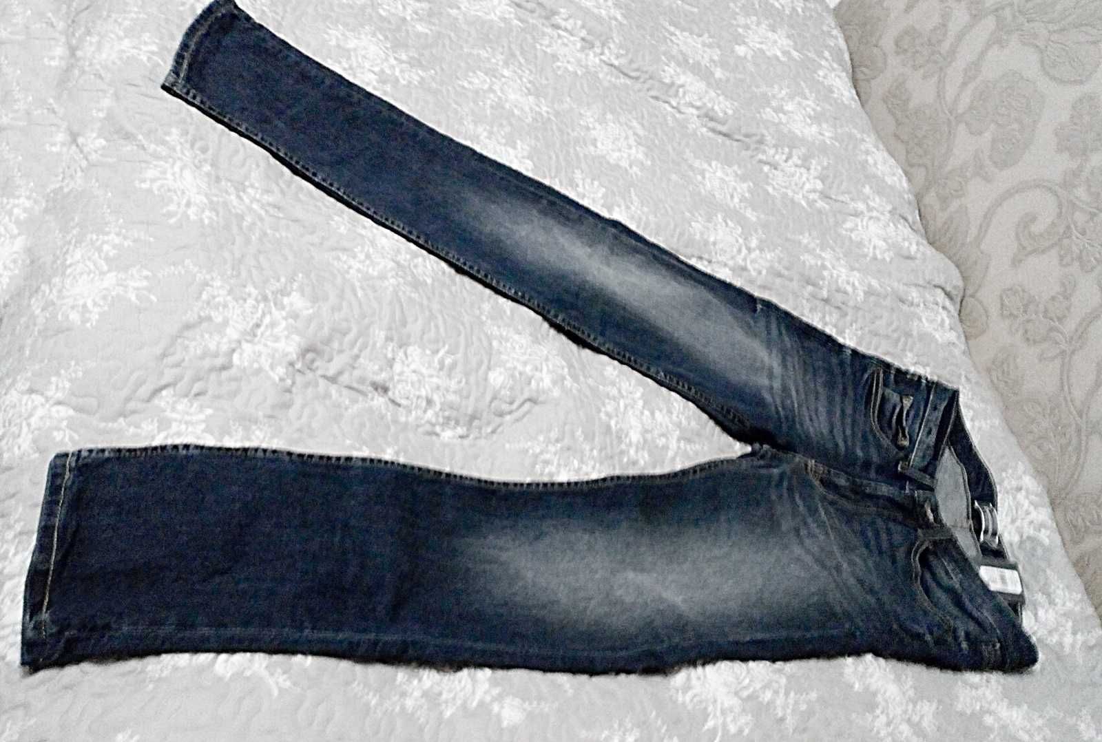 NOWE SPODNIE męskie JEANSY - Dressmann rozmiar 30