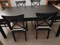 Conjunto mesa e cadeiras IKEA