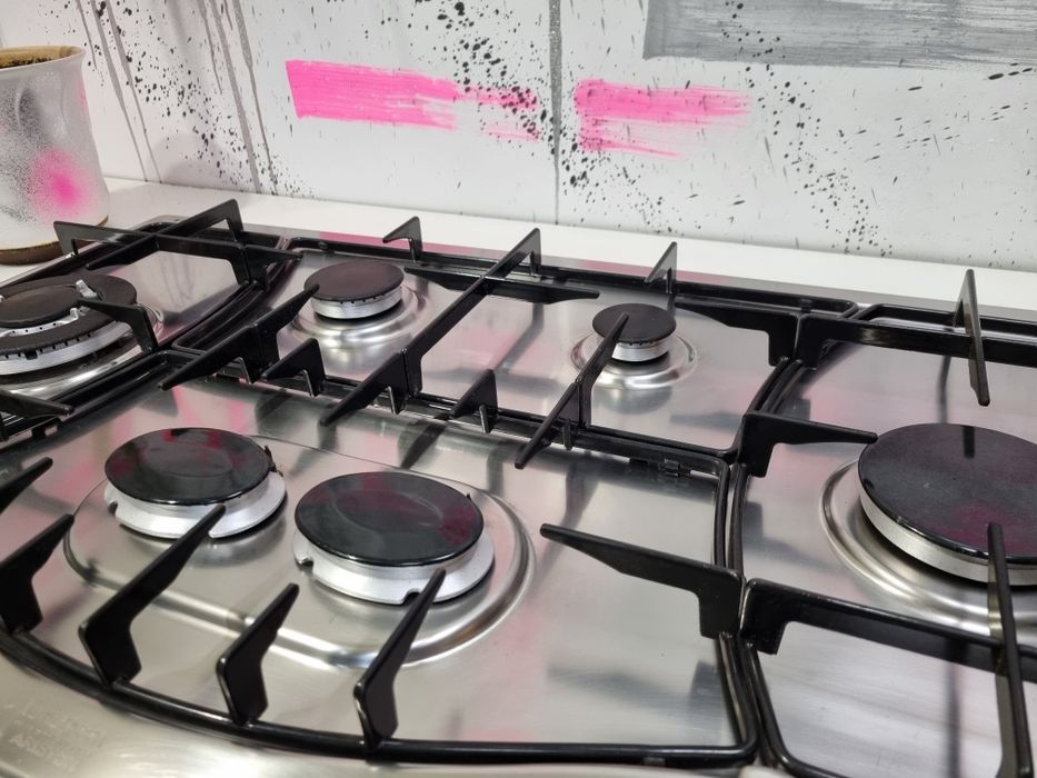 ТОП 87 см газова плита поверхня панель газовая варочная Hotpoint