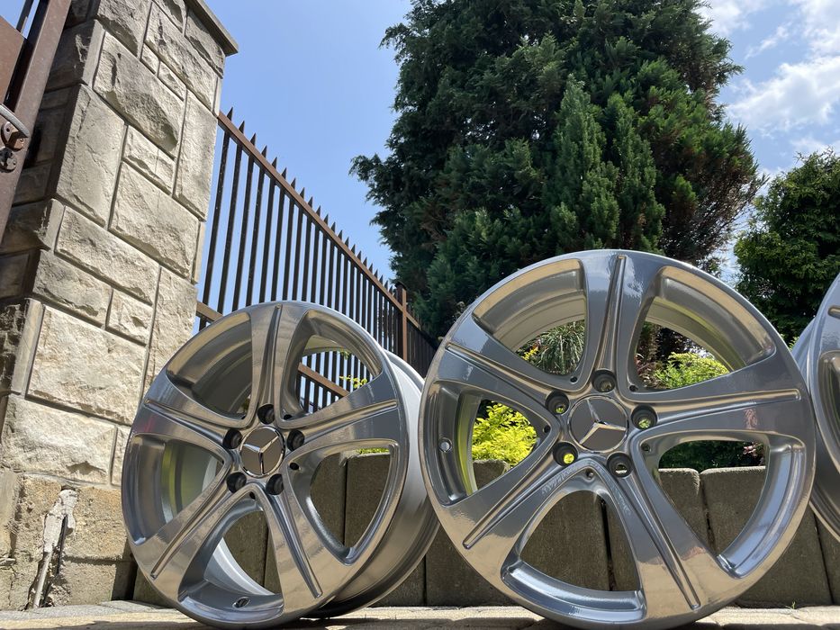 chrom amg mercedes 17 5x112 glk a w176 w169 b w246 c w204 e w212