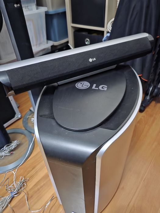 Colunas Surround + sub LG