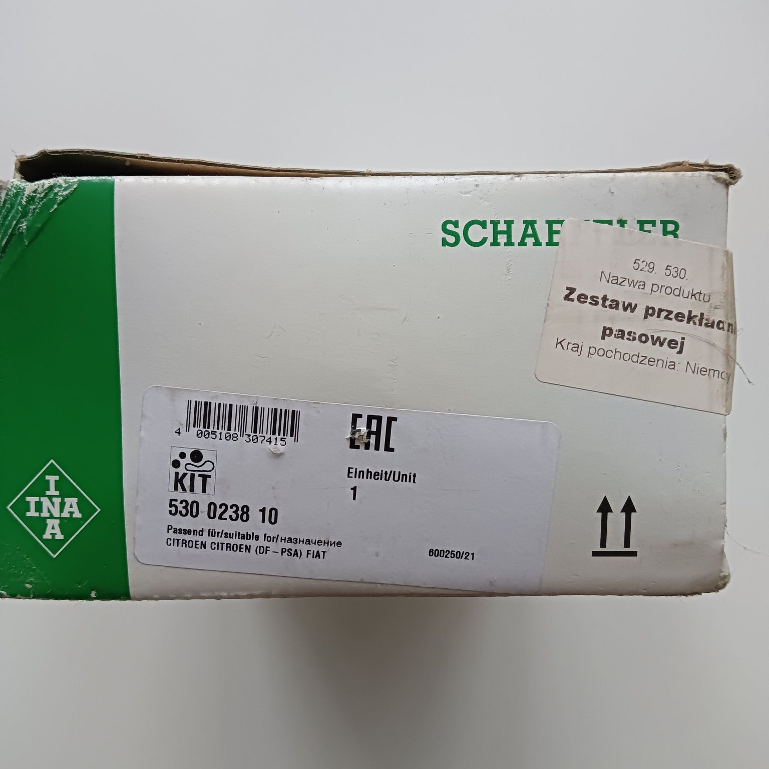 Zestaw rozrządu Citroen C5