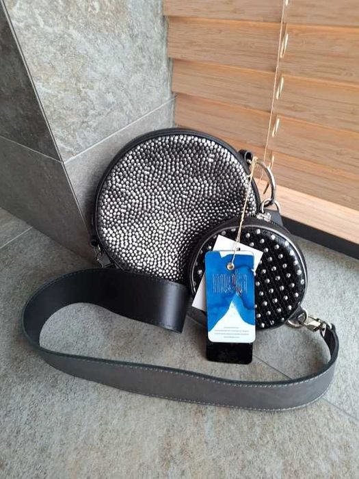 Torebka Mięta unikat