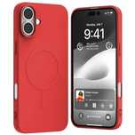 Mercury Magsafe Semi-Silicone Iphone 16Plus 6,7 Czerwony /Red