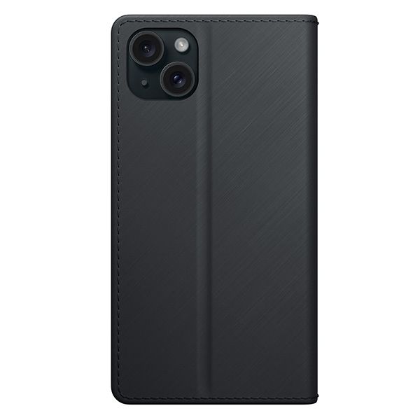 3MK Wallet Case iPhone 15 Plus 6.7"czarny/black