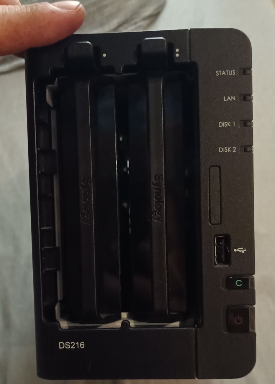 Synology DS216  dysk sieciowy 2x 1TB
