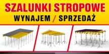 Wybajem szalunku stropowego podpory stemole dzwigary Garwolin Dęblin