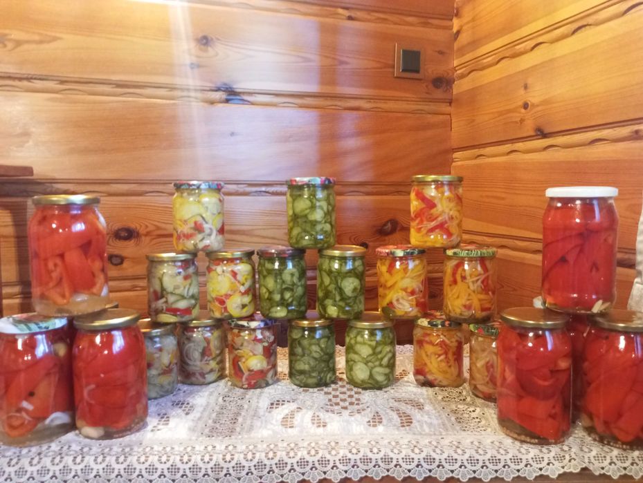 Buraczki z Papryką, Buraczki z Cebulą, domowe przetwory+gratis