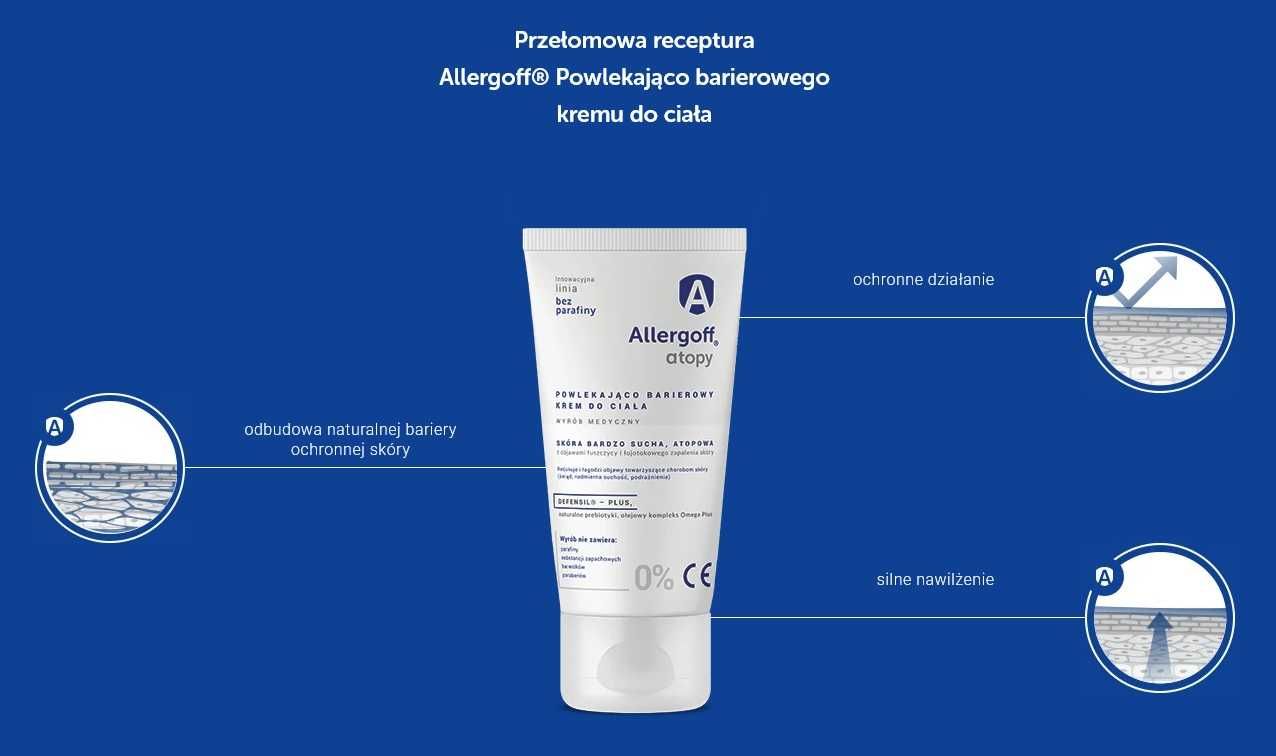 Allergoff atopy krem do twarzy i ciała 75ml x 2 szt.