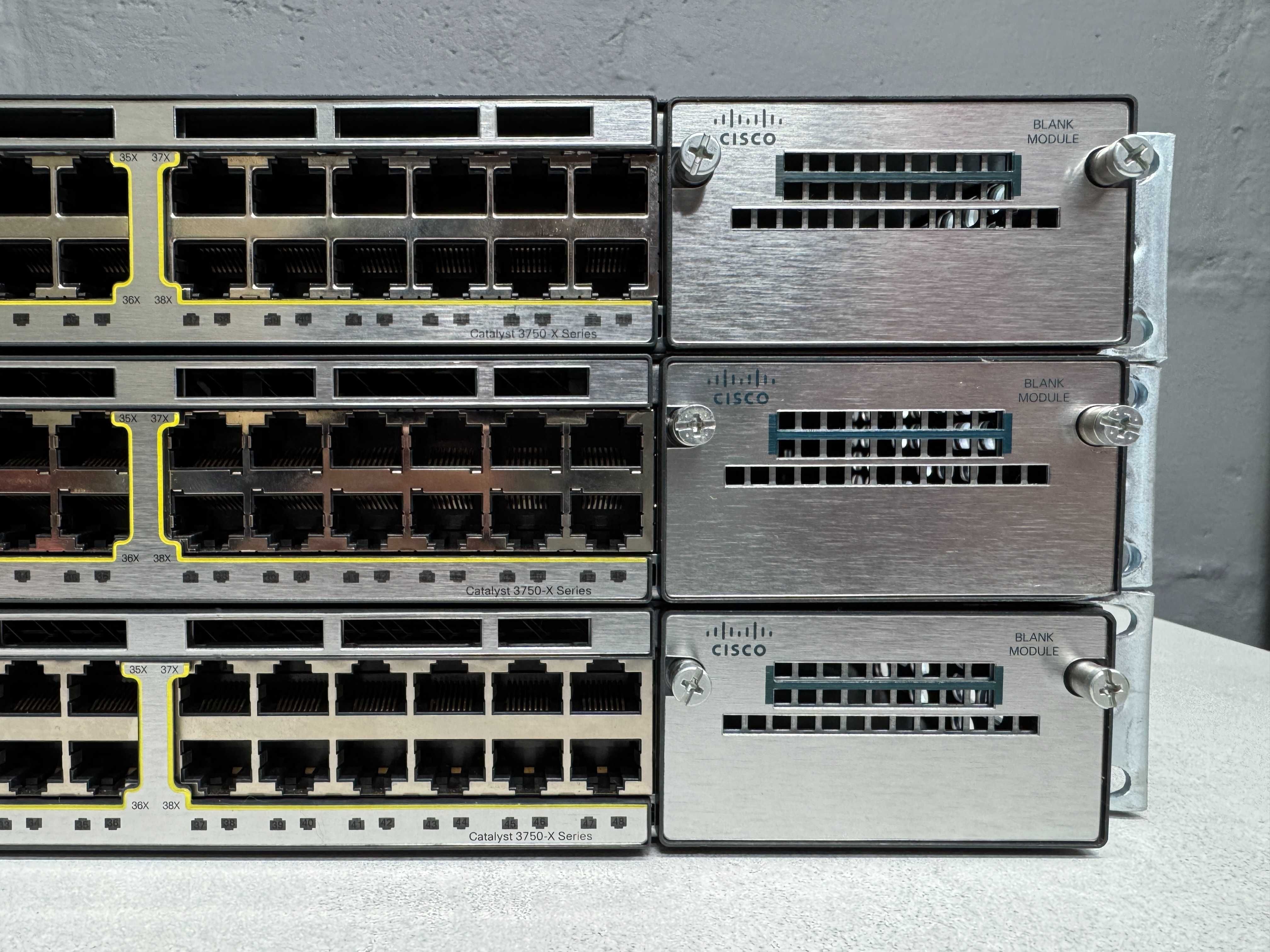 Коммутаторы 1GE Cisco Catalyst WS-C3750X-48T-L (нал/безнал)