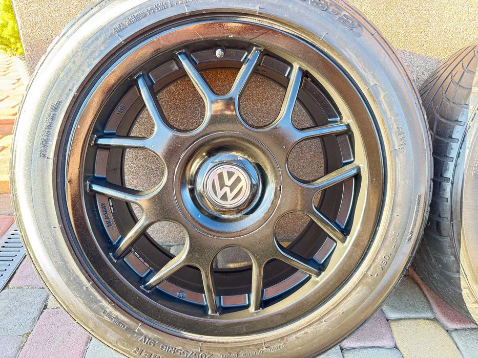 Тітанові діски BBS 5*100 R16 VW Golf 4-Skoda rapid-faBia-Audi 3