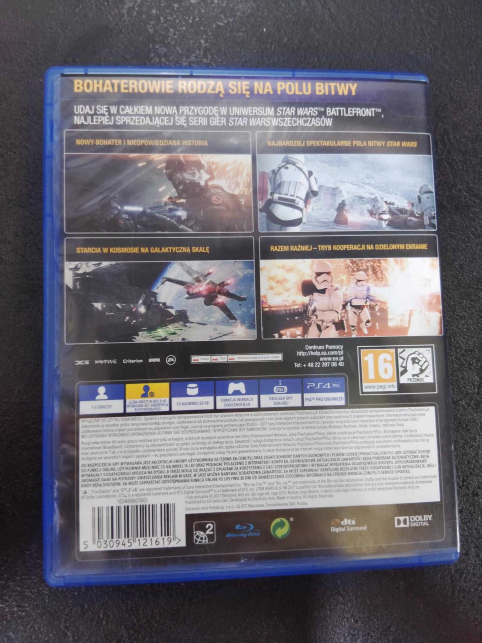 Star Wars Battlefront 2 PS4 mówią po Polsku w grze