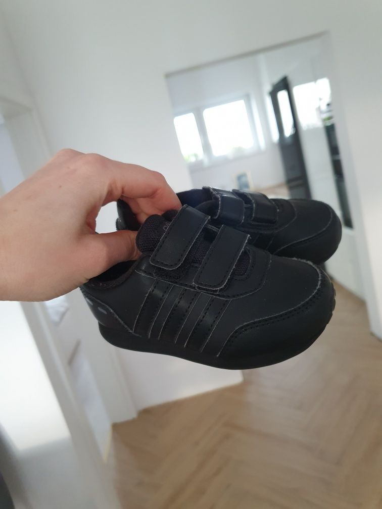 Buty dziecięce adidas adidasy czarne 23