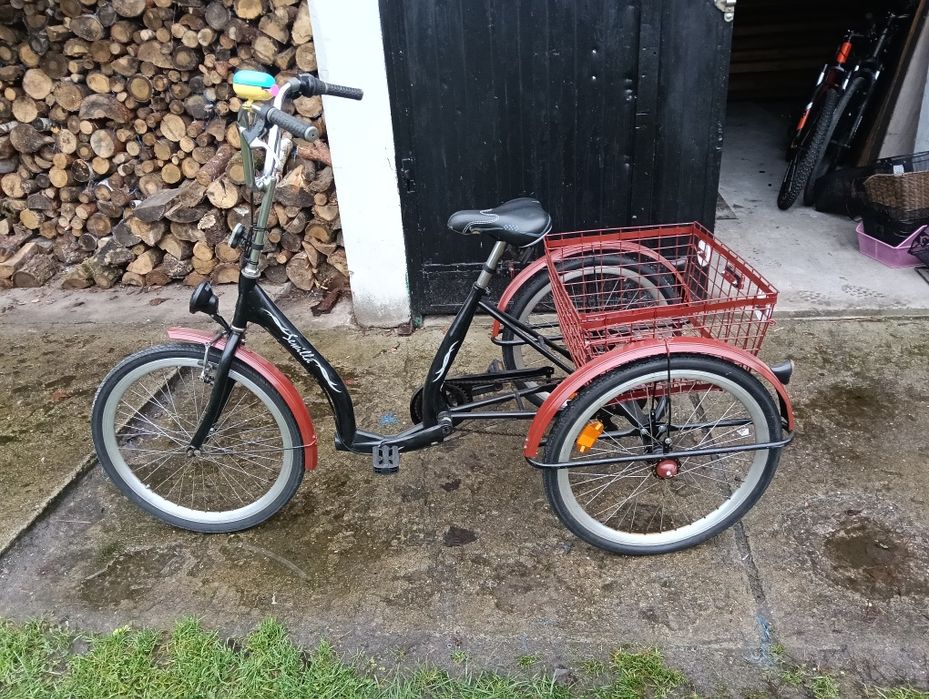 Rower 3 kolowy koła 20 cali