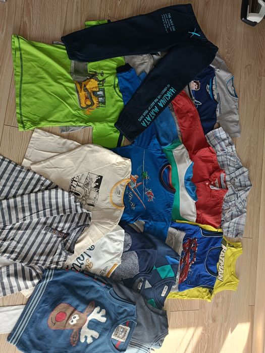 Ciuchy chłopięce rozmiar 122-128