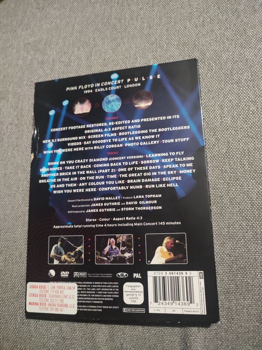 Pink Floyd - Pulse 2 Dvds