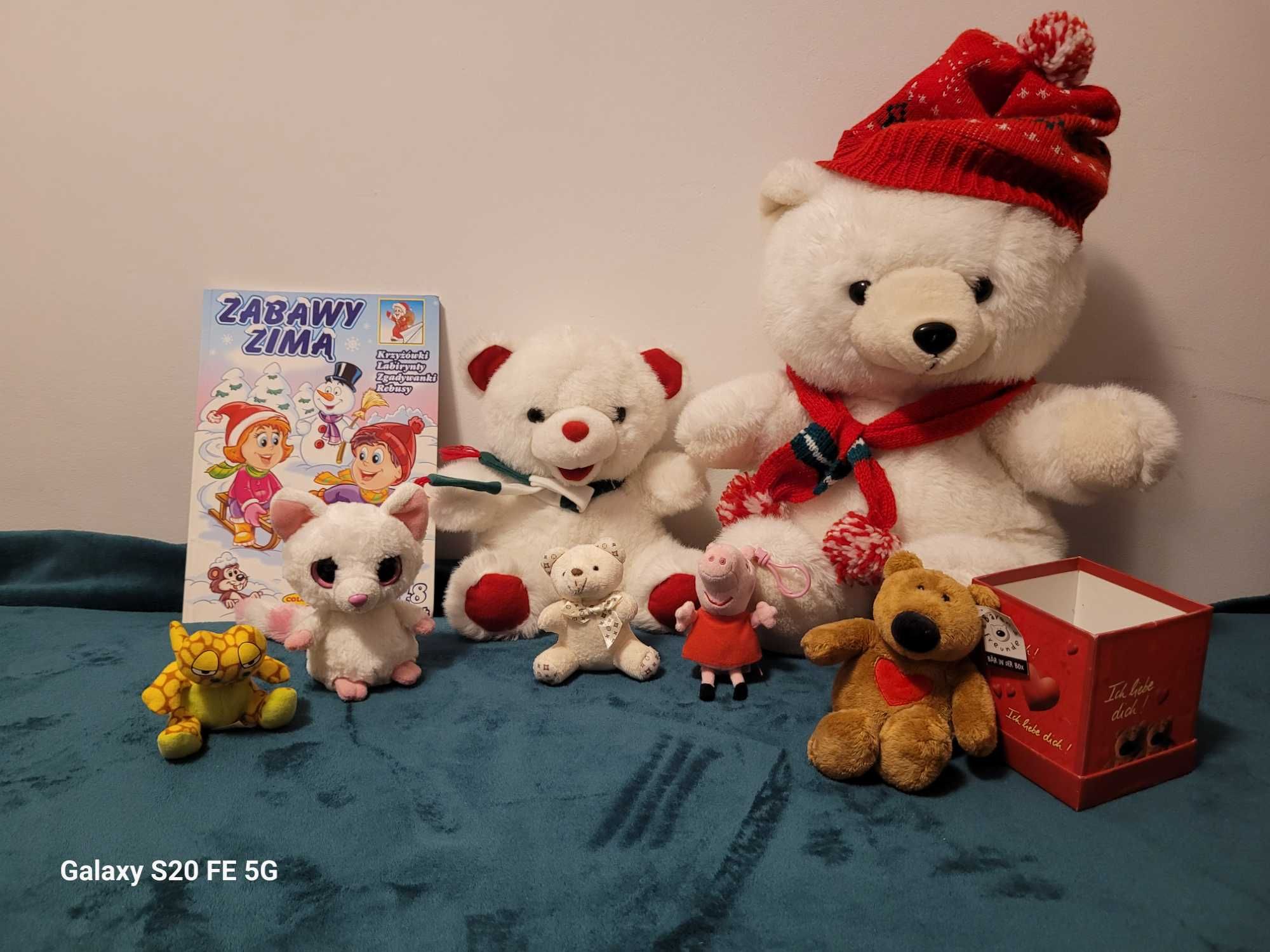 Misie polarne, Fenek, kameleon, Peppa, małe misie + kolorowanki