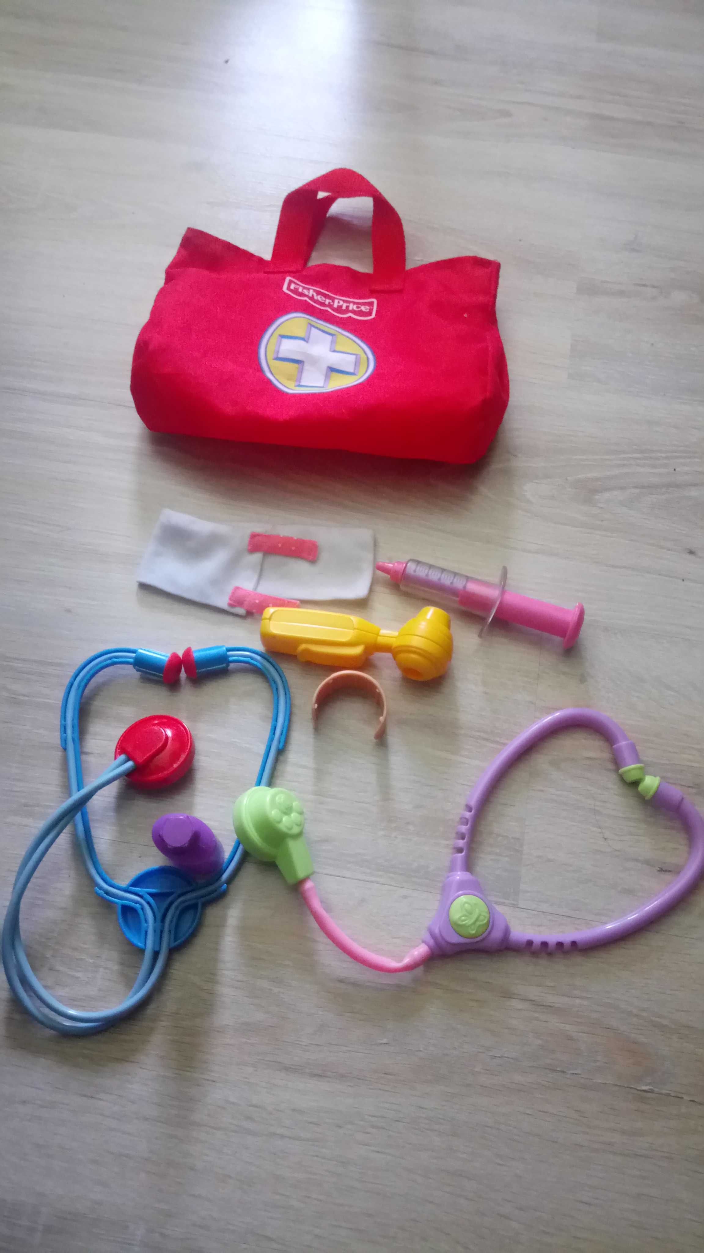 Fisher Price lekarz zesta