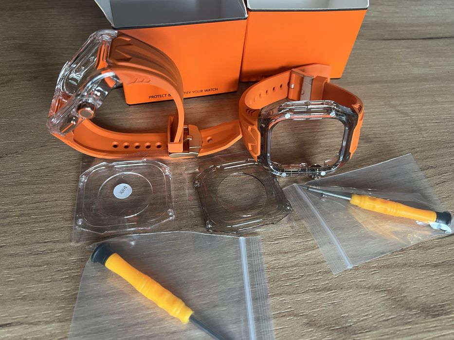 Ремешок + чехол для Apple Watch 10 46мм