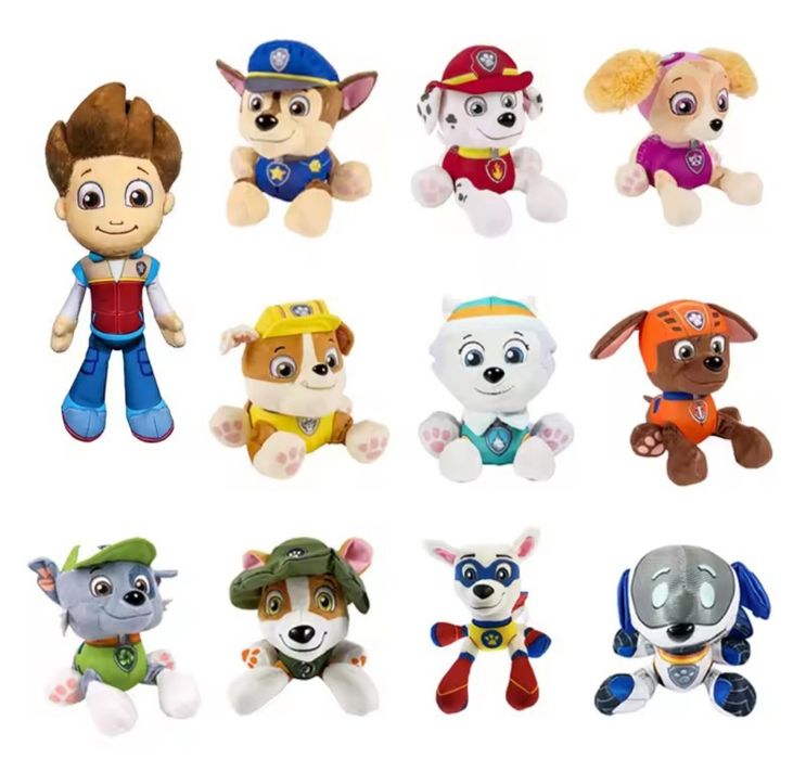 М'яка іграшка  Paw Patrol Щенячий патруль Еверест,Маршал та інші
