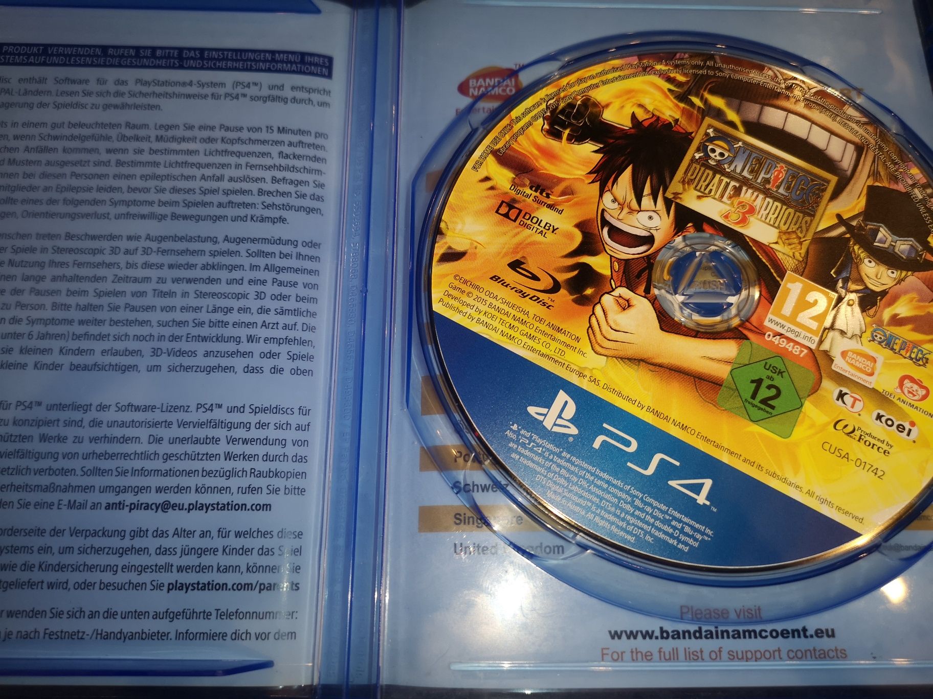 One Piece Pirate Warriors 3 PS4 gra (możliwość wymiany) kioskzgrami