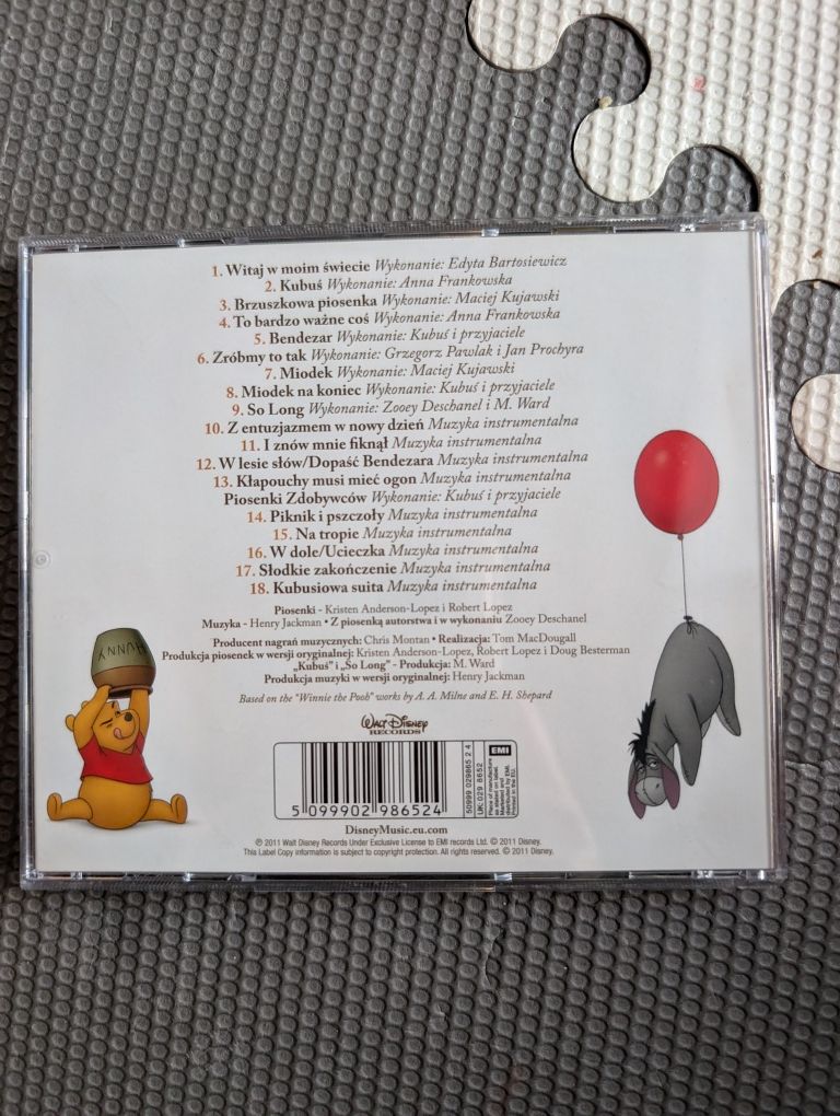 Kubuś i przyjaciele piosenki CD