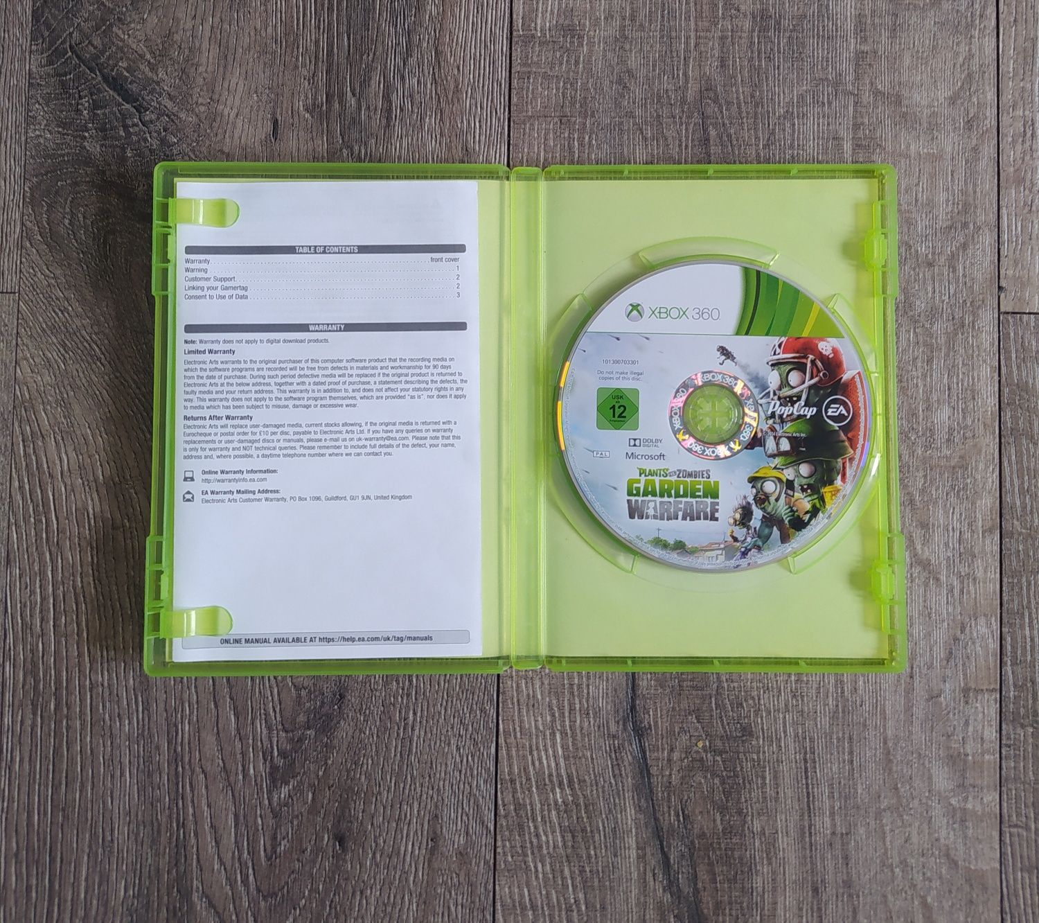 Gra Xbox 360 Plants Vs Zombies