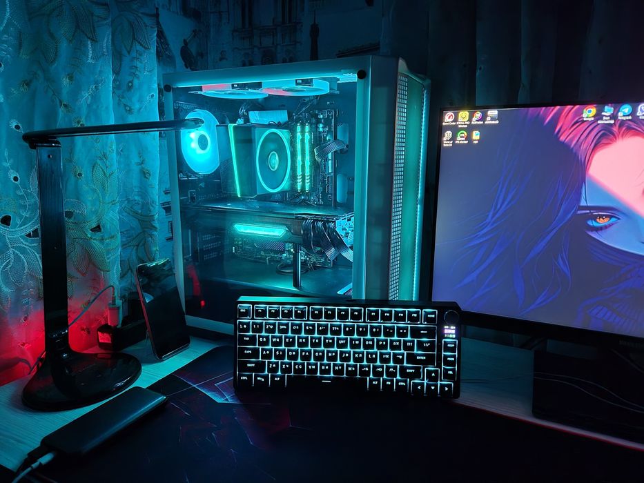 Потужний ігровий ПК/Ryzen 5 5600/RX6800XT/SSDM.2/Samsung
