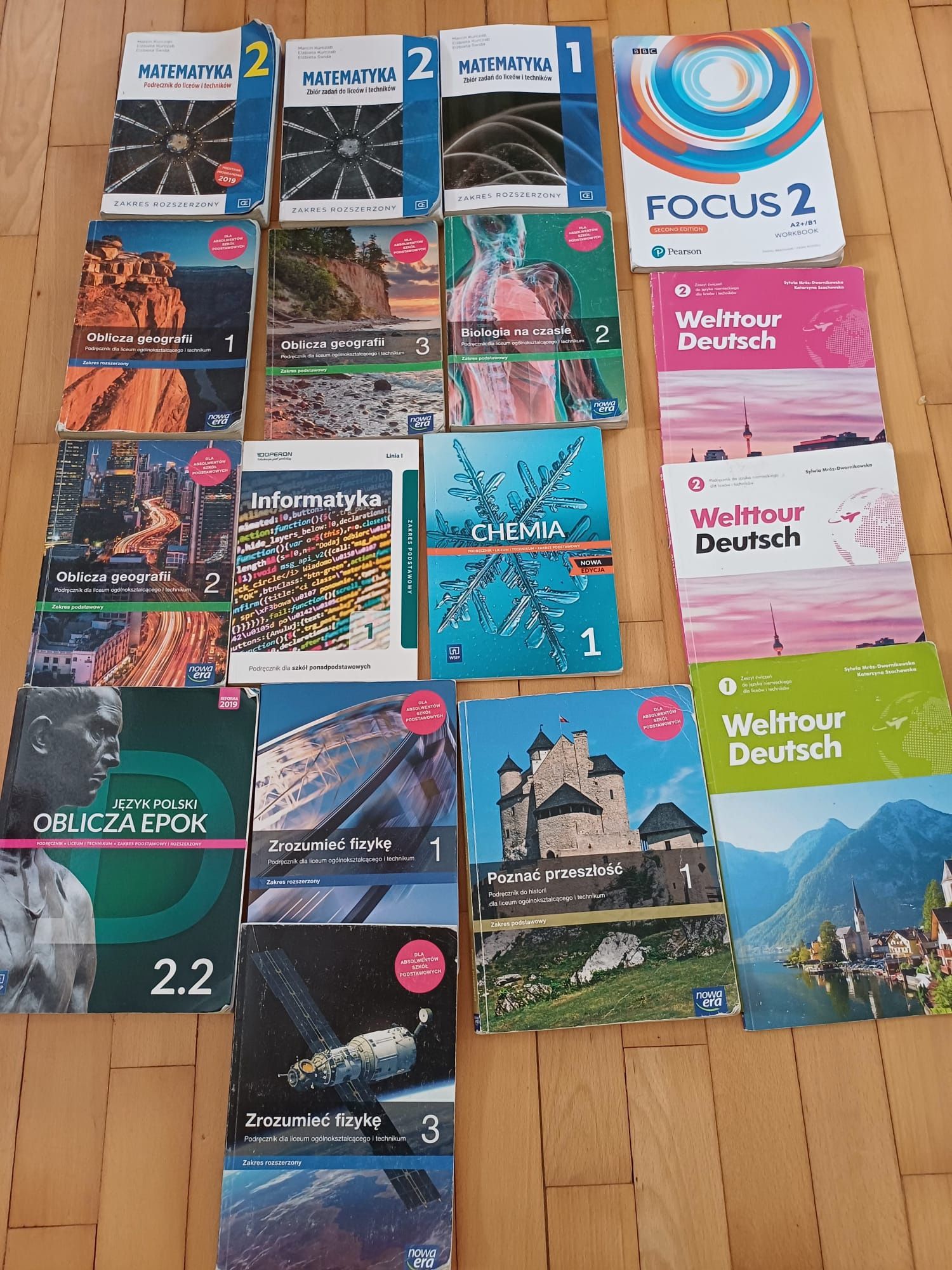Podręczniki do liceum i technikum szkoła średnia