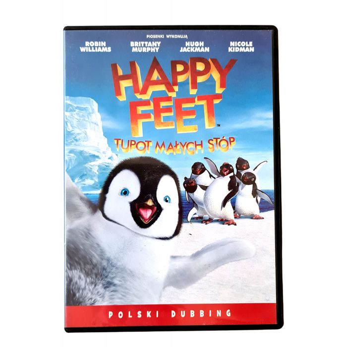 Happy Feet Tupot Małych Stóp PL DVD Polski Dubbing.