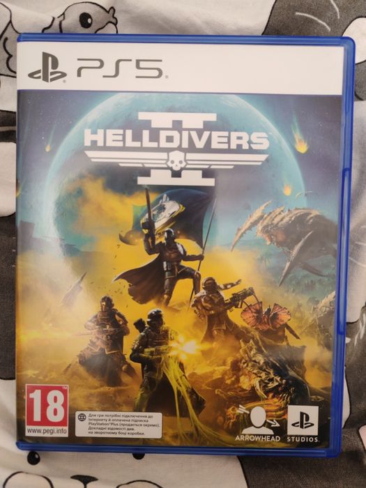 Диск Helldivers 2 на PS 5
