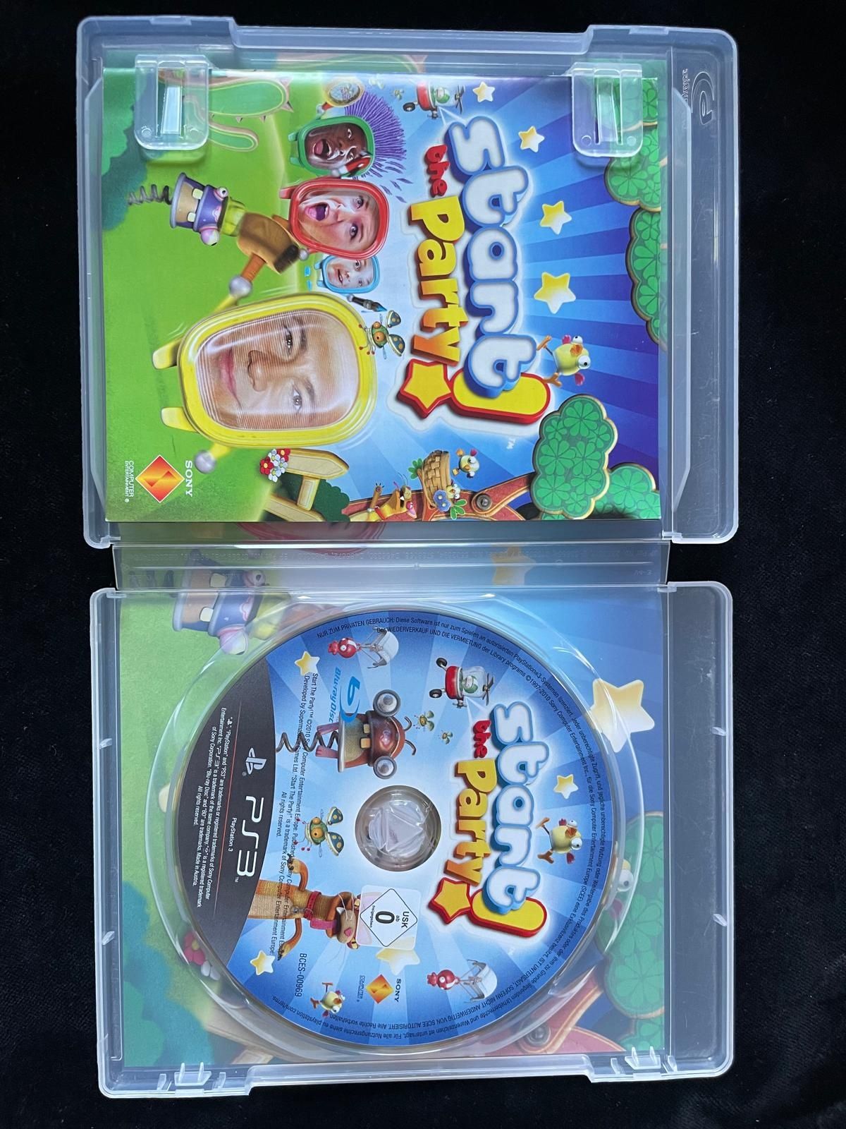 Start The Party PL na PS3 i kontrolery Move Dubbing po polsku BDB stan