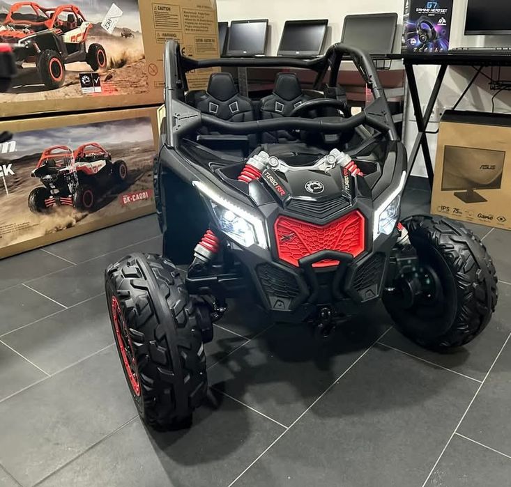 Can am x3 elétrico crianca 4 motores 24v original