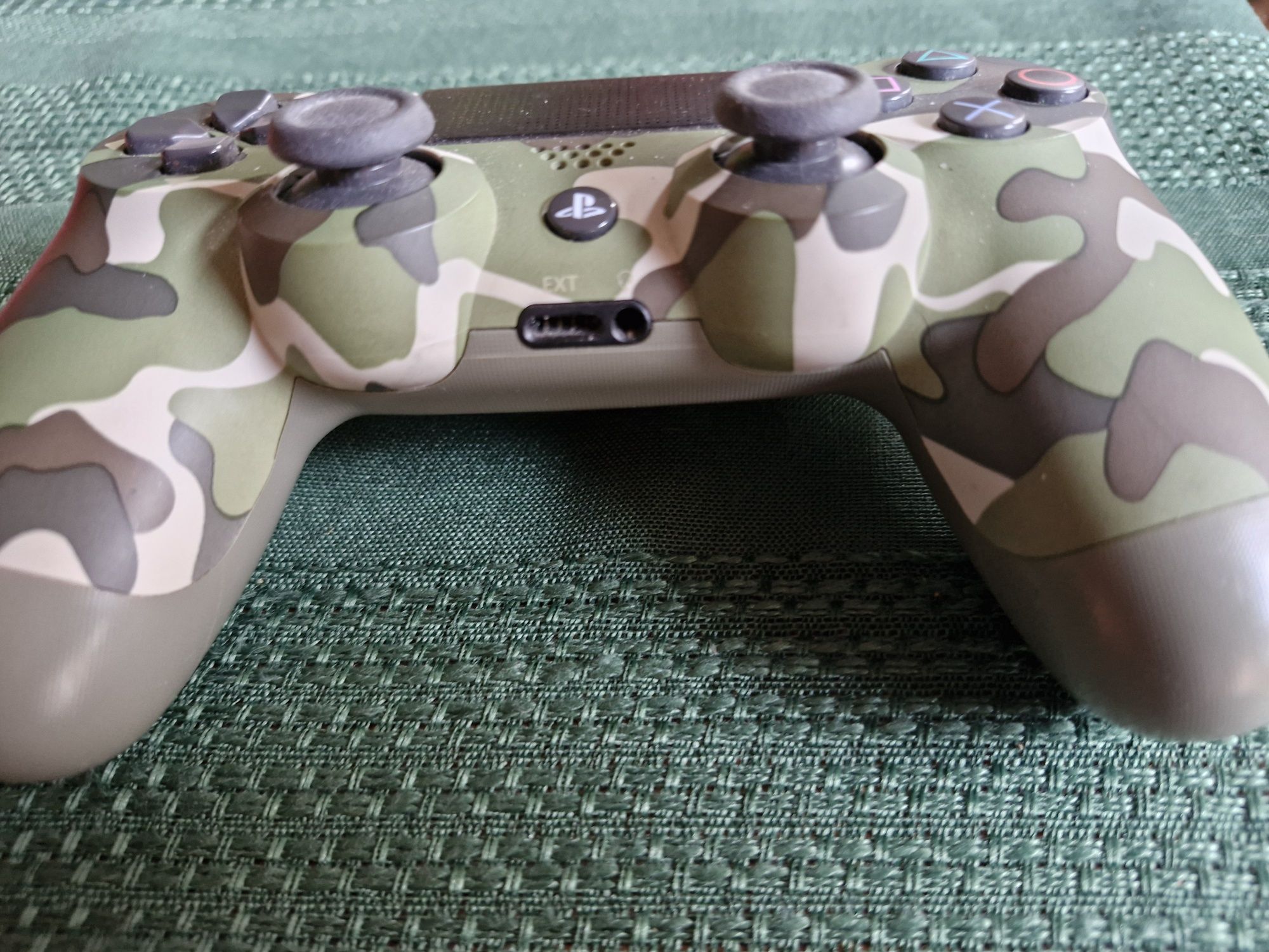 Kontroler PS4 dualshock V2 zielony Camo