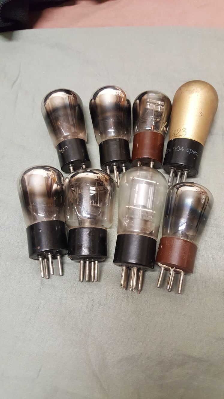 lampy 6p3s,6L6 i kolkowe z lat 20