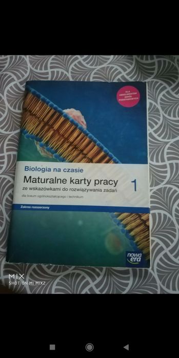 Maturalne karty pracy z biologii 1.Zakres rozszerzony.