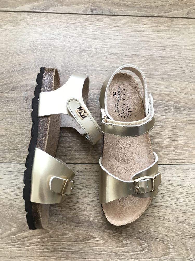 Trevirgolazero sandały skórzana wkładka 29 sandałki jak birkenstock