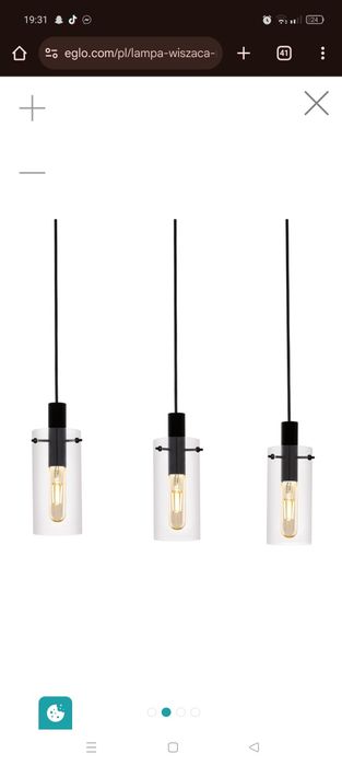 Lampa wisząca MONTEFINO Eglo