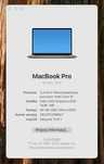 MacBook Pro 16" (2019) – Intel Core i9, 64 GB RAM