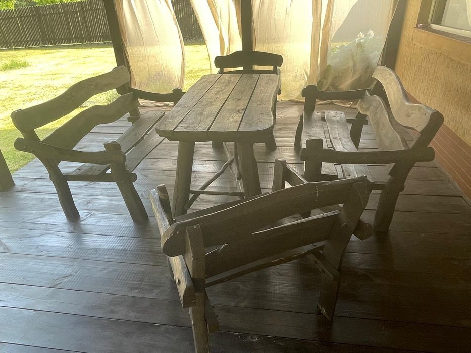 Meble ogrodowe zestaw tarasowy