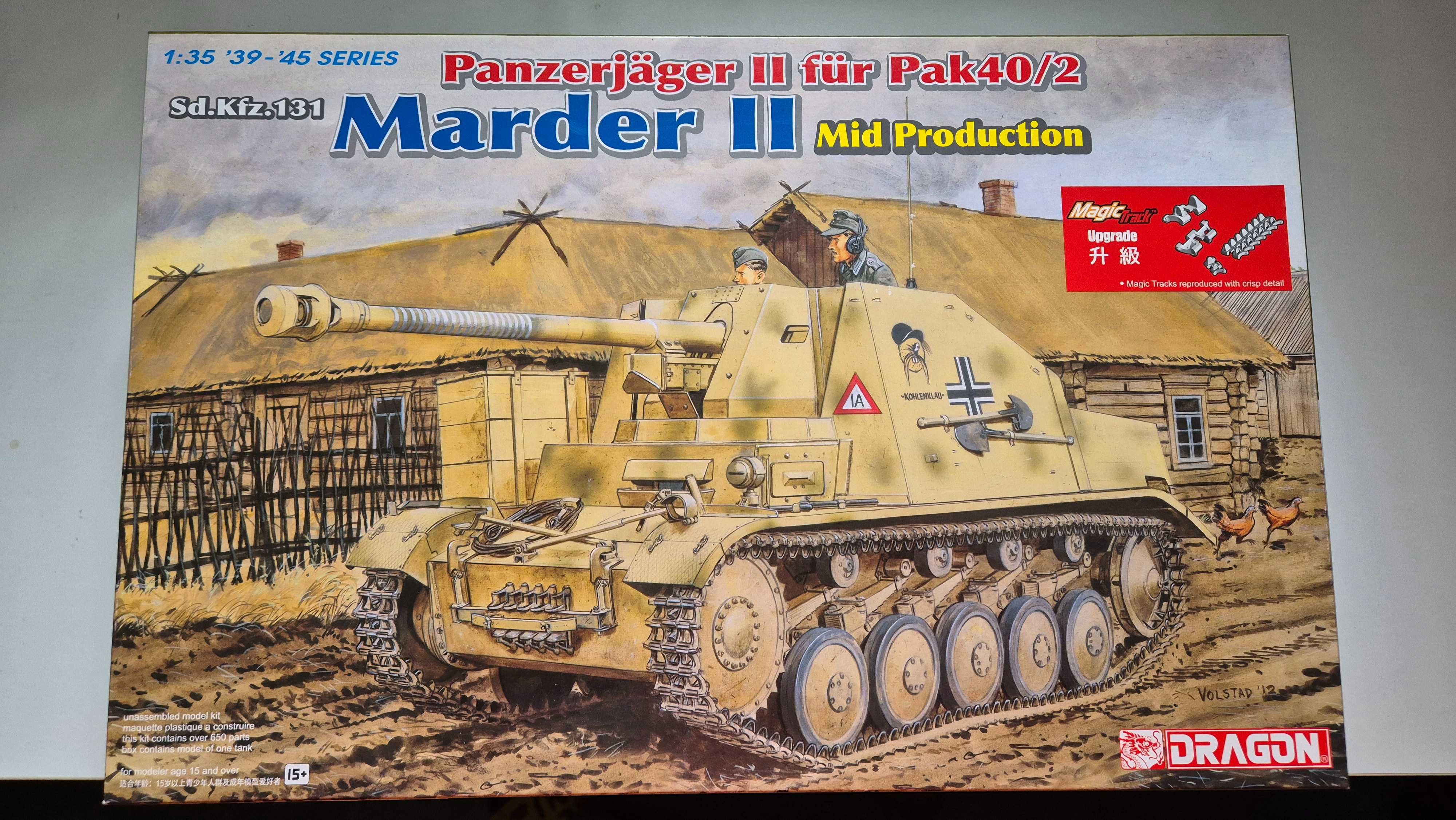 Marder II Sd.Kfz.131 skala 1;35 Dragon 6423
