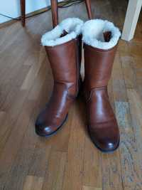 Buty zimowe damskie, ocieplane, nowe, rozm. 39, Graceland