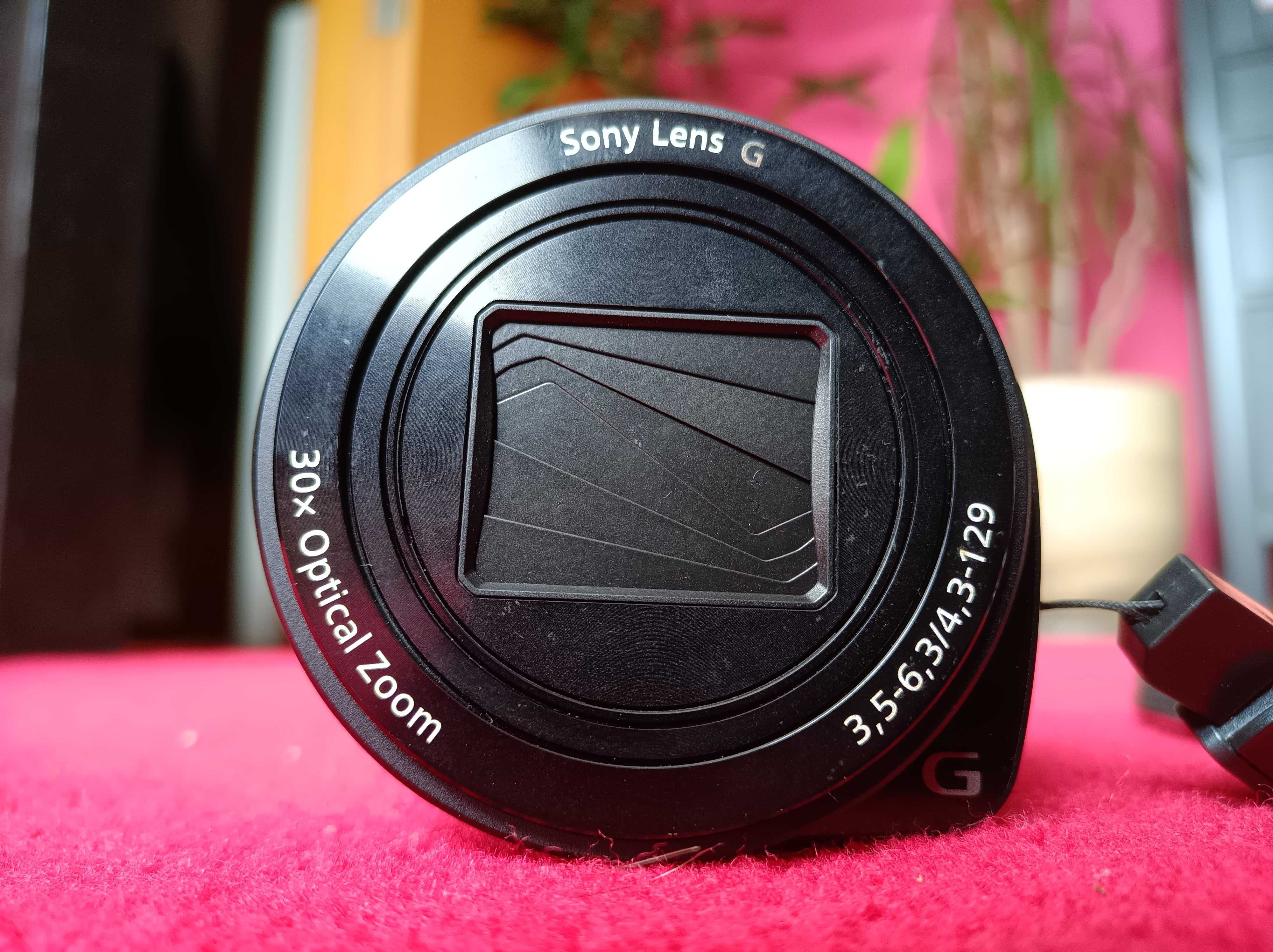 Maquina fotografica/video wifi Sony dsc-qx30 completa.