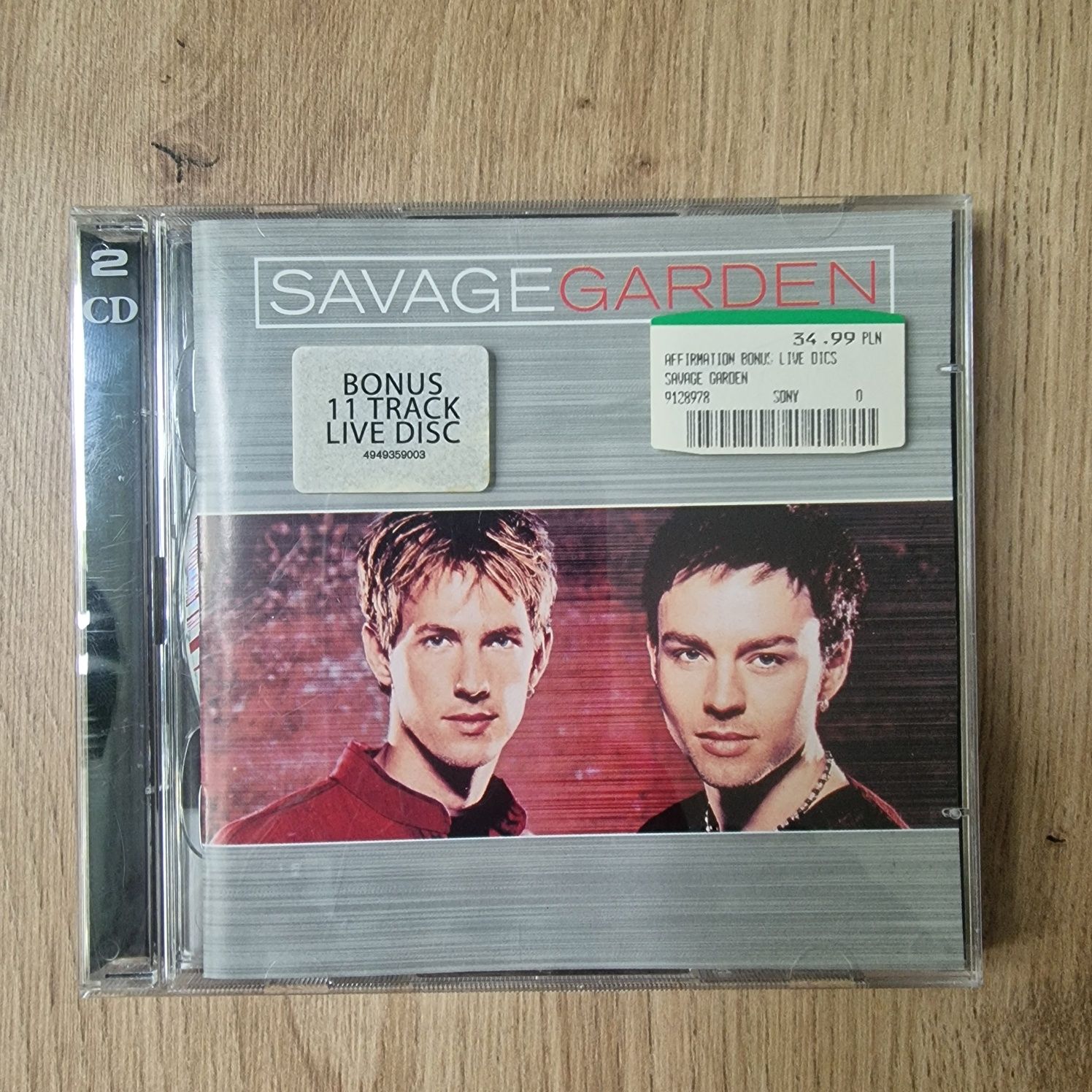 Płyta CDx2 Savage Garden