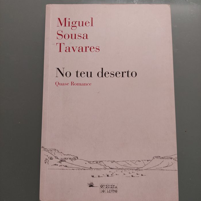 Livro 'No Teu Deserto'