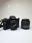 Zestaw canon M50 mark II + canon 22mm, f/2 + 15-45mm, f/3.5-6.3