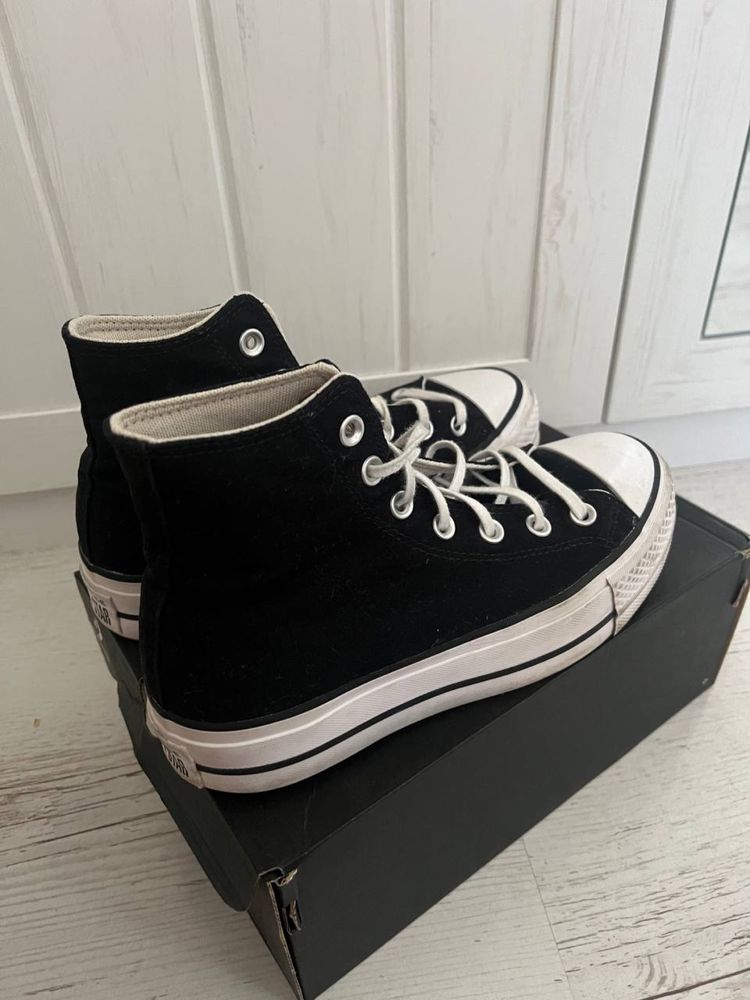 Кроссовки кеды Converse Chuck Taylor All Star Lift Hi Black