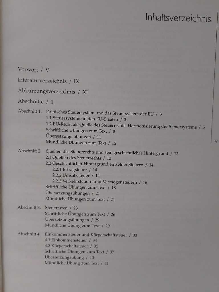 Steuersystem (polski) dla germanistów i tłumaczy