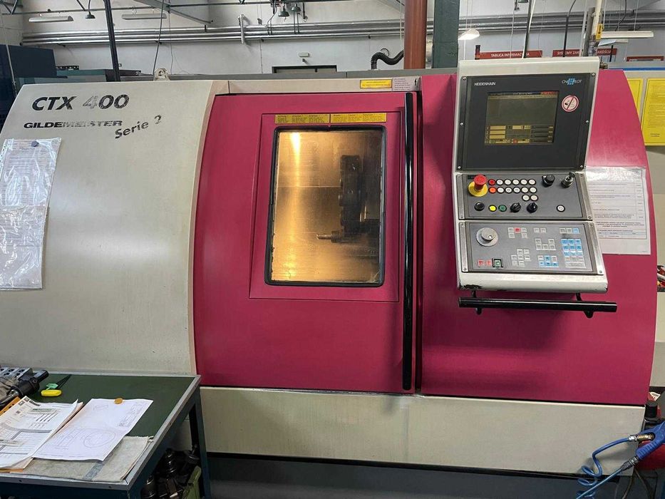 Tokarka uchwytowa CNC GILDEMEISTER CTX-400S2
